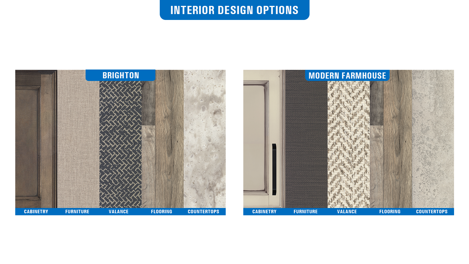 Alante Interior Design Options
