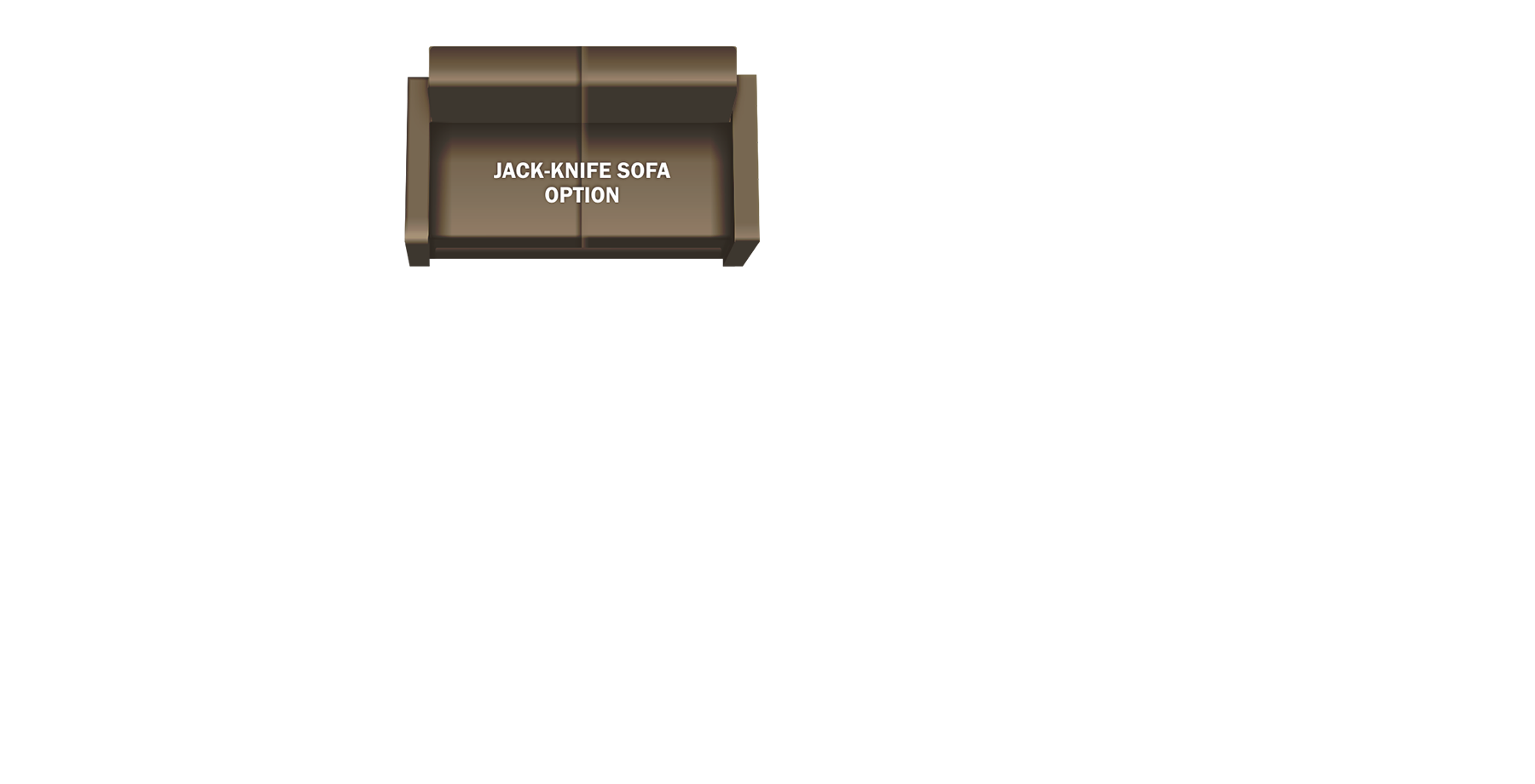 Jack-knife Sofa w/ Table